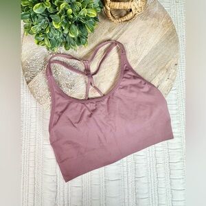 Fabletics Sports Bra in Dusty Pink Size XS